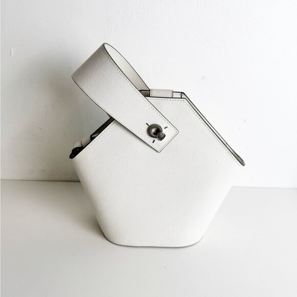 Danse Lente Mini Johnny Bucket Bag - Bianco - Picture 5 of 15